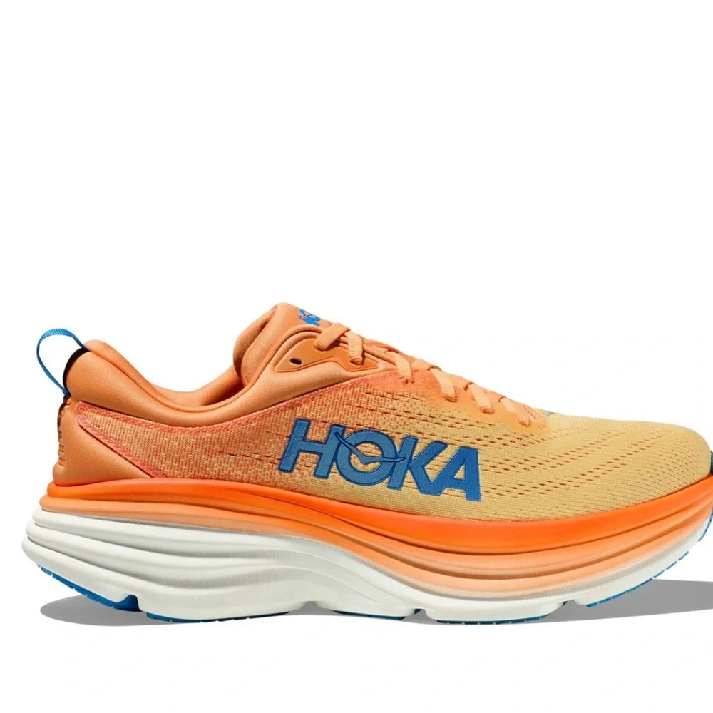 Hoka Vibrant Orange Athletic Sneakers NEW NO TAG - Picture 1 of 7